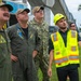 Demonstration of an Apellix B2 pressure washing drone to Naval Air Station Jacksonville leadership