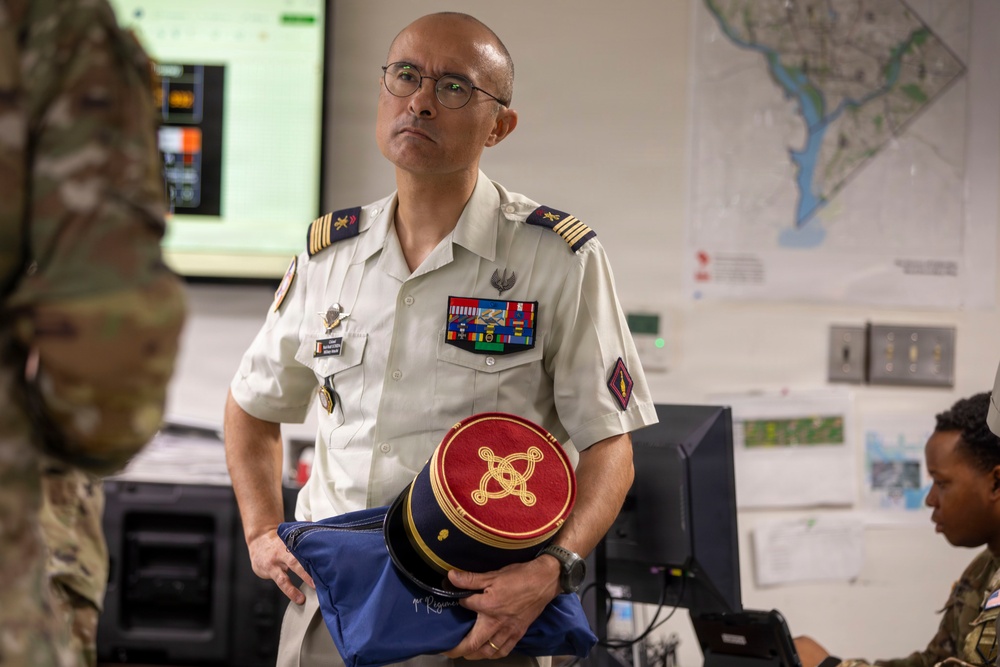 French Military Leaders Visit DC Safe and Beautiful TOC