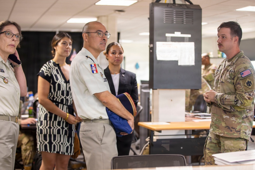 French Military Leaders Visit DC Safe and Beautiful TOC