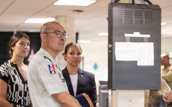 French Military Leaders Visit DC Safe and Beautiful TOC