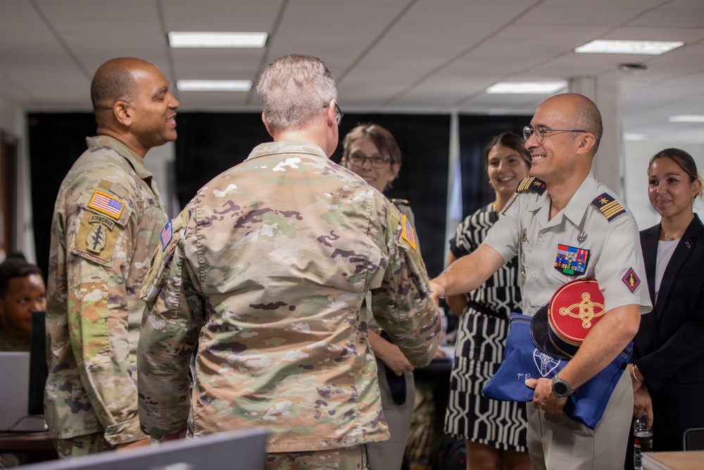 French Military Leaders Visit DC Safe and Beautiful TOC