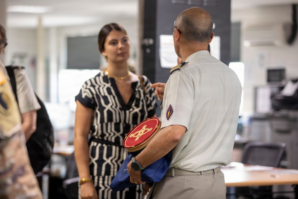 French Military Leaders Visit DC Safe and Beautiful TOC