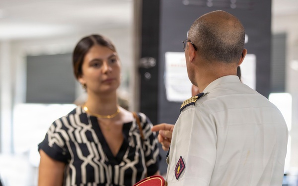 French Military Leaders Visit DC Safe and Beautiful TOC