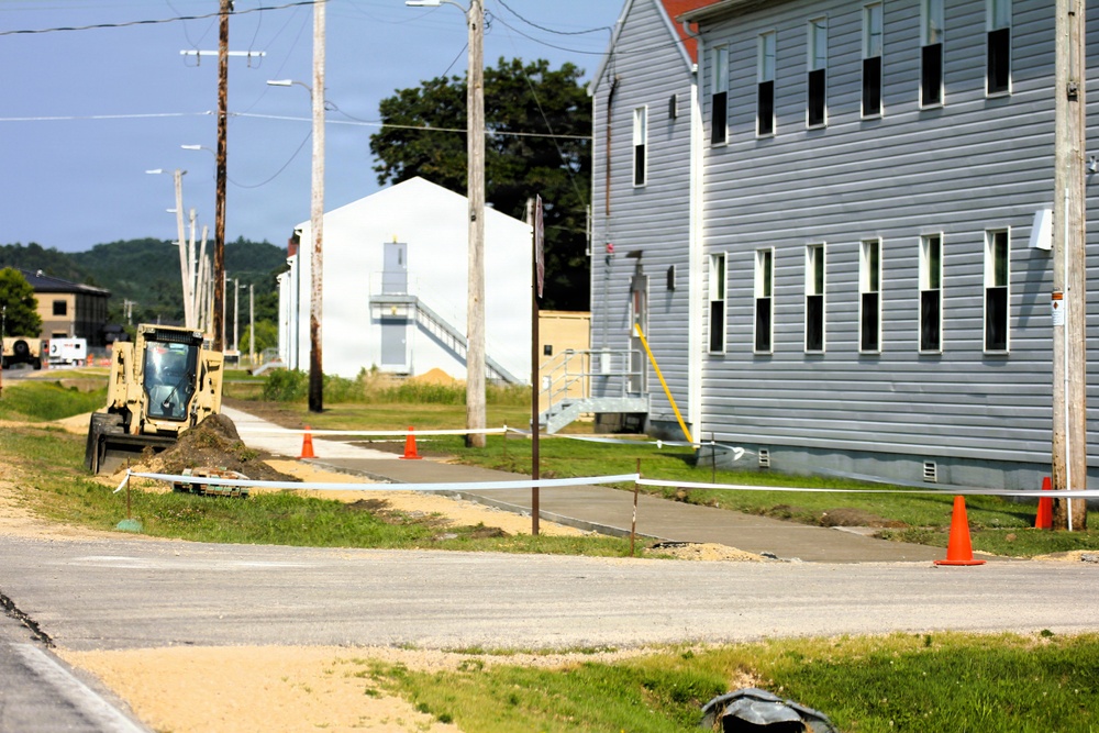 609th Engineer Detachment supports Fort McCoy sidewalk troop project during Warrior Exercise '26