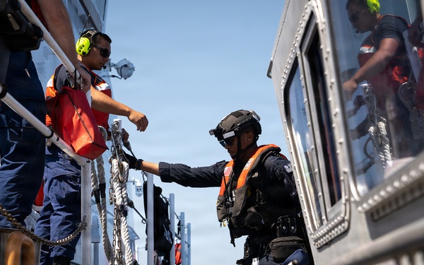 Coast Guard, partners conduct security zone for President of the United States