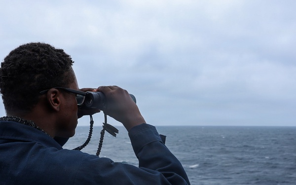Routine Operations Aboard USS Mason (DDG 87)