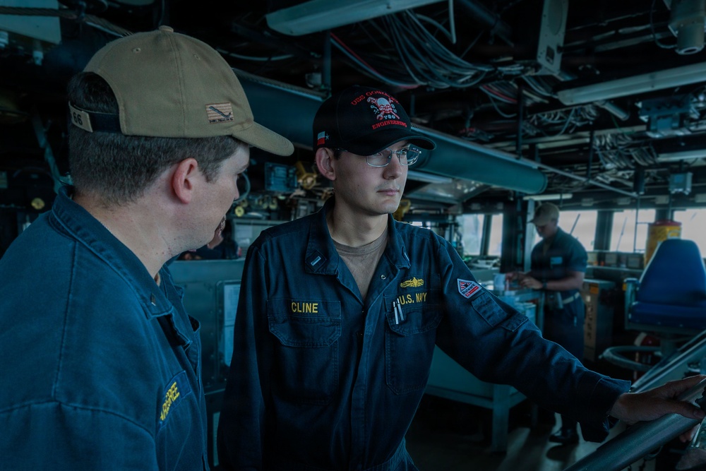 Routine Operations aboard USS Gonzalez