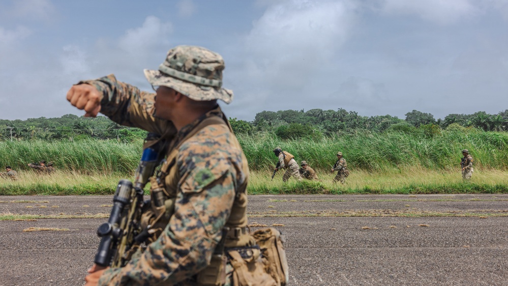 PANAMAX-26: V1/6, Partner forces conduct combat patrol and engagement drills