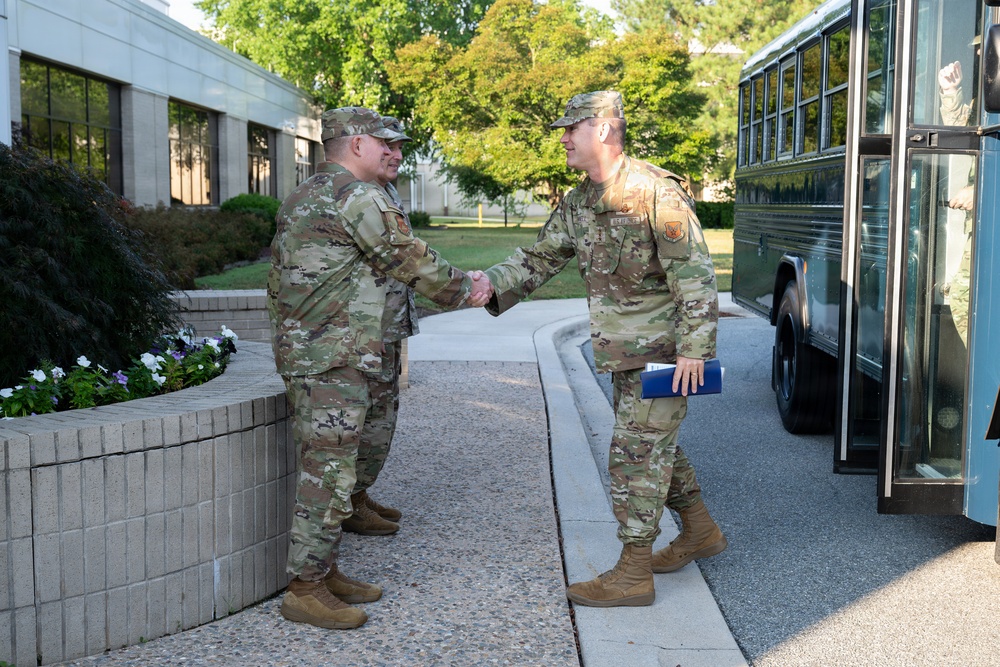 Lt. Gen. Jefferson O’Donnell, Deputy Chief of Staff, Manpower, Personnel and Services visits AFMAO