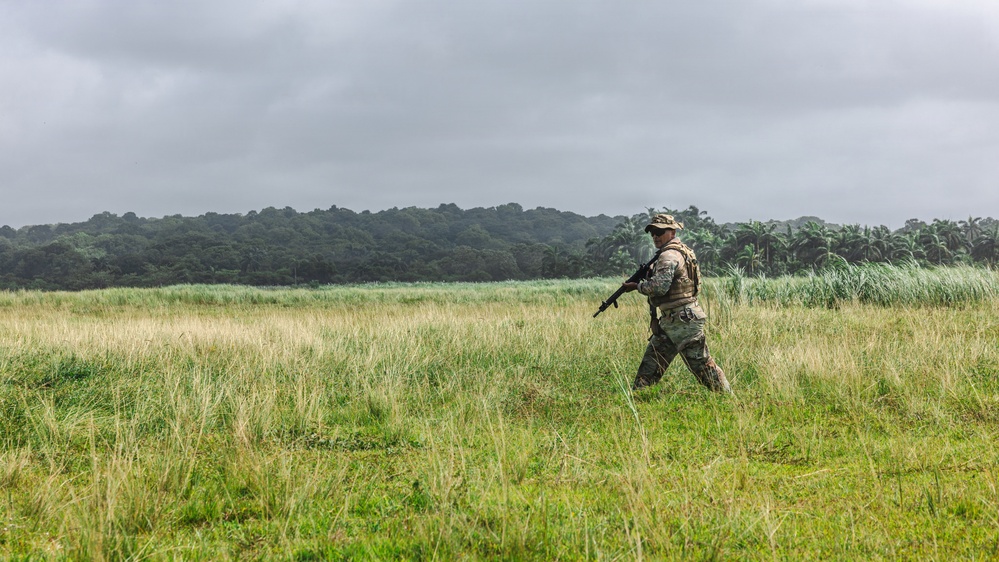 PANAMAX-26: V1/6, Partner forces conduct combat patrol and engagement drills