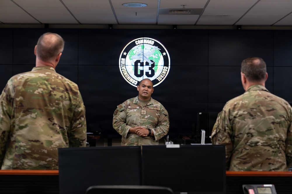 Lt. Gen. Jefferson O’Donnell, Deputy Chief of Staff, Manpower, Personnel and Services visits AFMAO