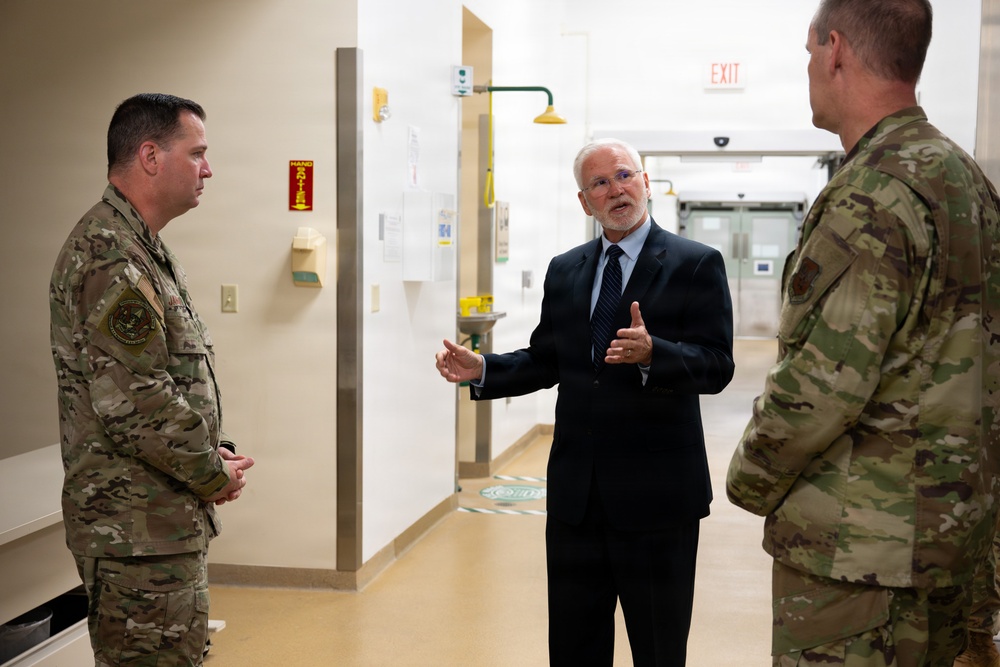 Lt. Gen. Jefferson O’Donnell, Deputy Chief of Staff, Manpower, Personnel and Services visits AFMAO