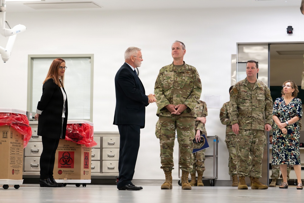 Lt. Gen. Jefferson O’Donnell, Deputy Chief of Staff, Manpower, Personnel and Services visits AFMAO