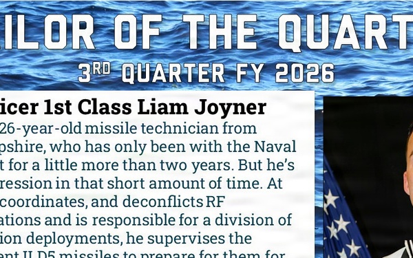 Sailor of the Quarter (3rd Qtr)