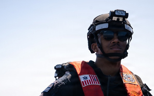 Coast Guard, partners conduct security zone for President of the United States