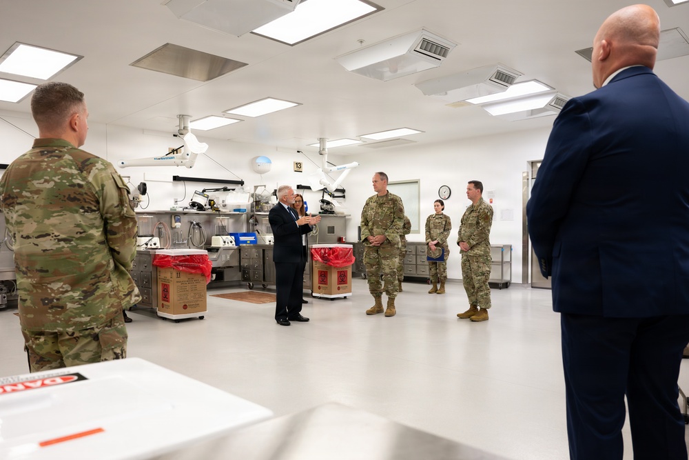 Lt. Gen. Jefferson O’Donnell, Deputy Chief of Staff, Manpower, Personnel and Services visits AFMAO