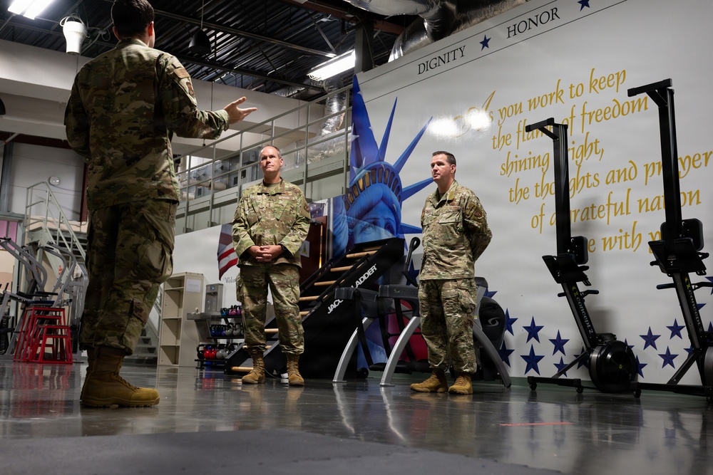 Lt. Gen. Jefferson O’Donnell, Deputy Chief of Staff, Manpower, Personnel and Services visits AFMAO