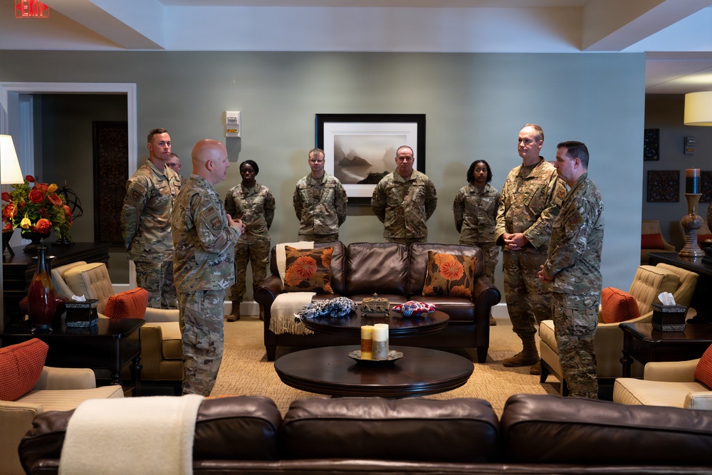Lt. Gen. Jefferson O’Donnell, Deputy Chief of Staff, Manpower, Personnel and Services visits AFMAO
