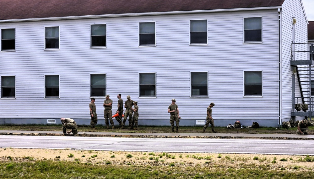 609th Engineer Detachment supports Fort McCoy sidewalk troop project during Warrior Exercise '26