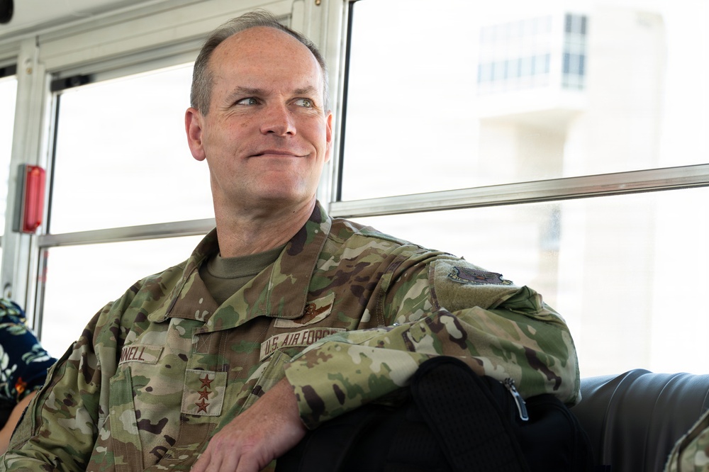 Lt. Gen. Jefferson O’Donnell, Deputy Chief of Staff, Manpower, Personnel and Services visits AFMAO