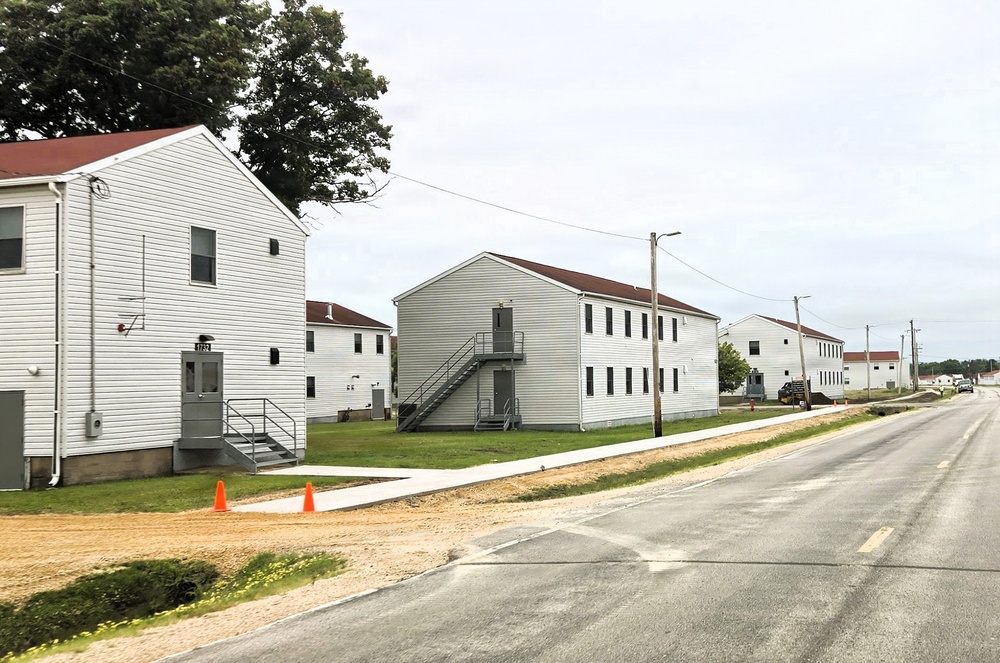 609th Engineer Detachment supports Fort McCoy sidewalk troop project during Warrior Exercise '26