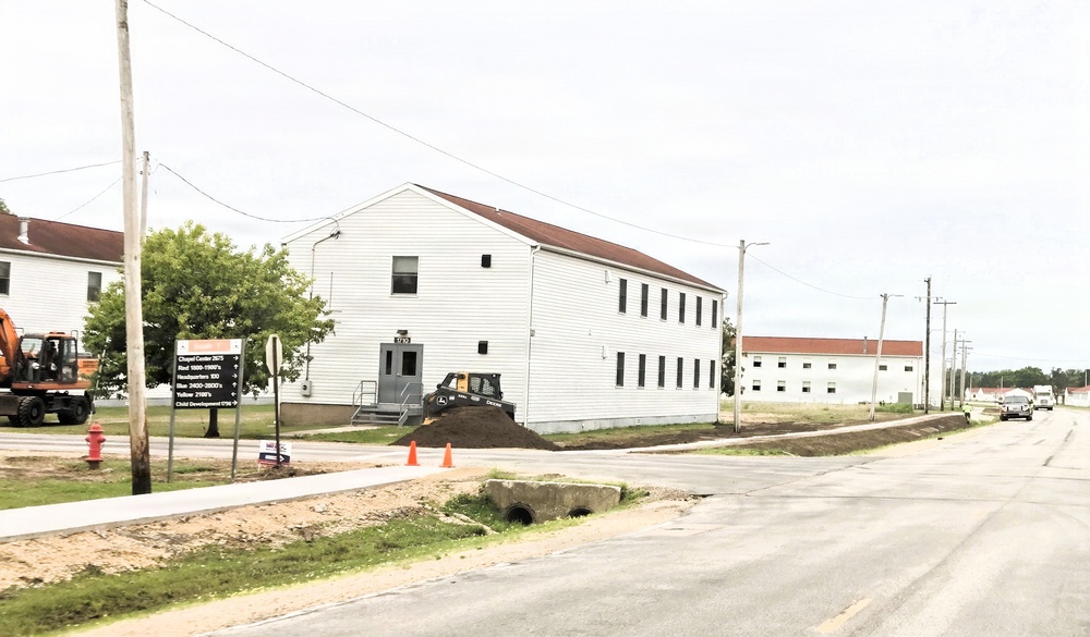 609th Engineer Detachment supports Fort McCoy sidewalk troop project during Warrior Exercise '26