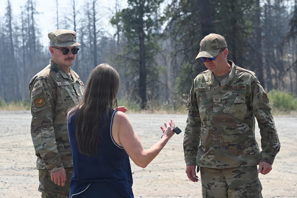173rd Fighter Wing Airman Answer Call to Support Klamath County Wildfire Evacutations