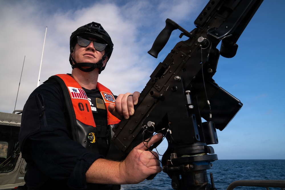 Coast Guard, partners conduct security zone for President of the United States