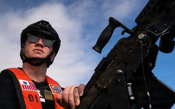 Coast Guard, partners conduct security zone for President of the United States