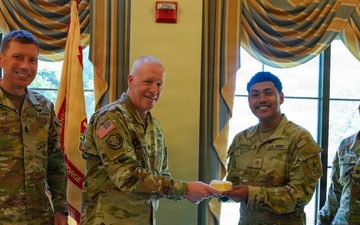 251st Army Birthday Cake Cutting