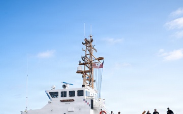 Coast Guard, partners conduct security zone for President of the United States