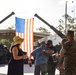 4th AABn Sundown Ceremony