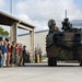 4th AABn Sundown Ceremony