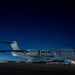 911th AW C-17 at night