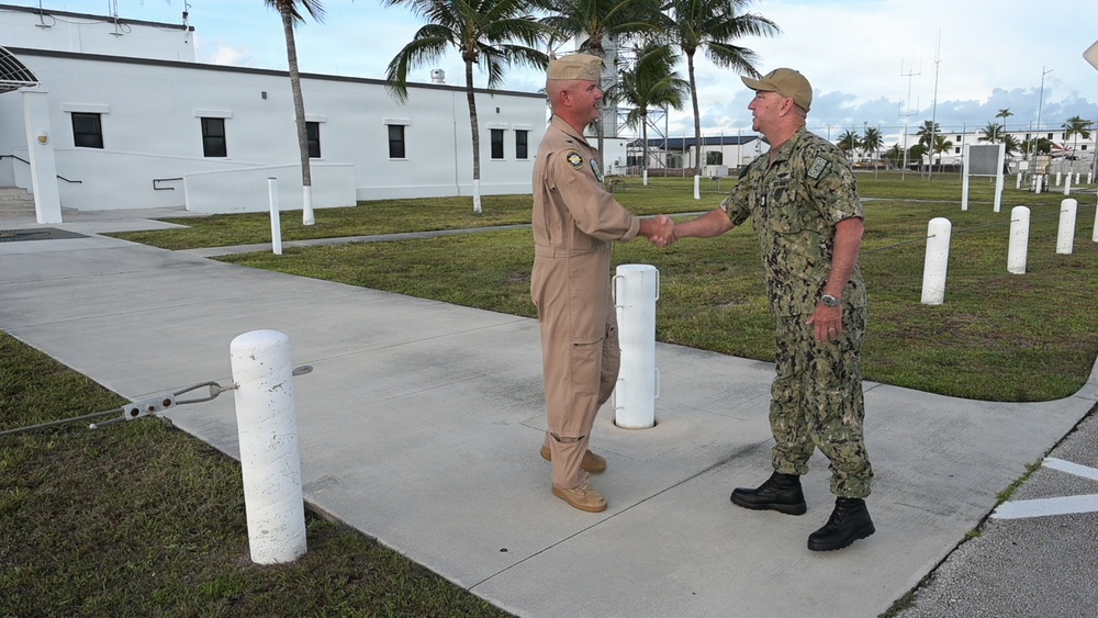 MCPON John Perryman Visits Naval Air Station (NAS) Key West