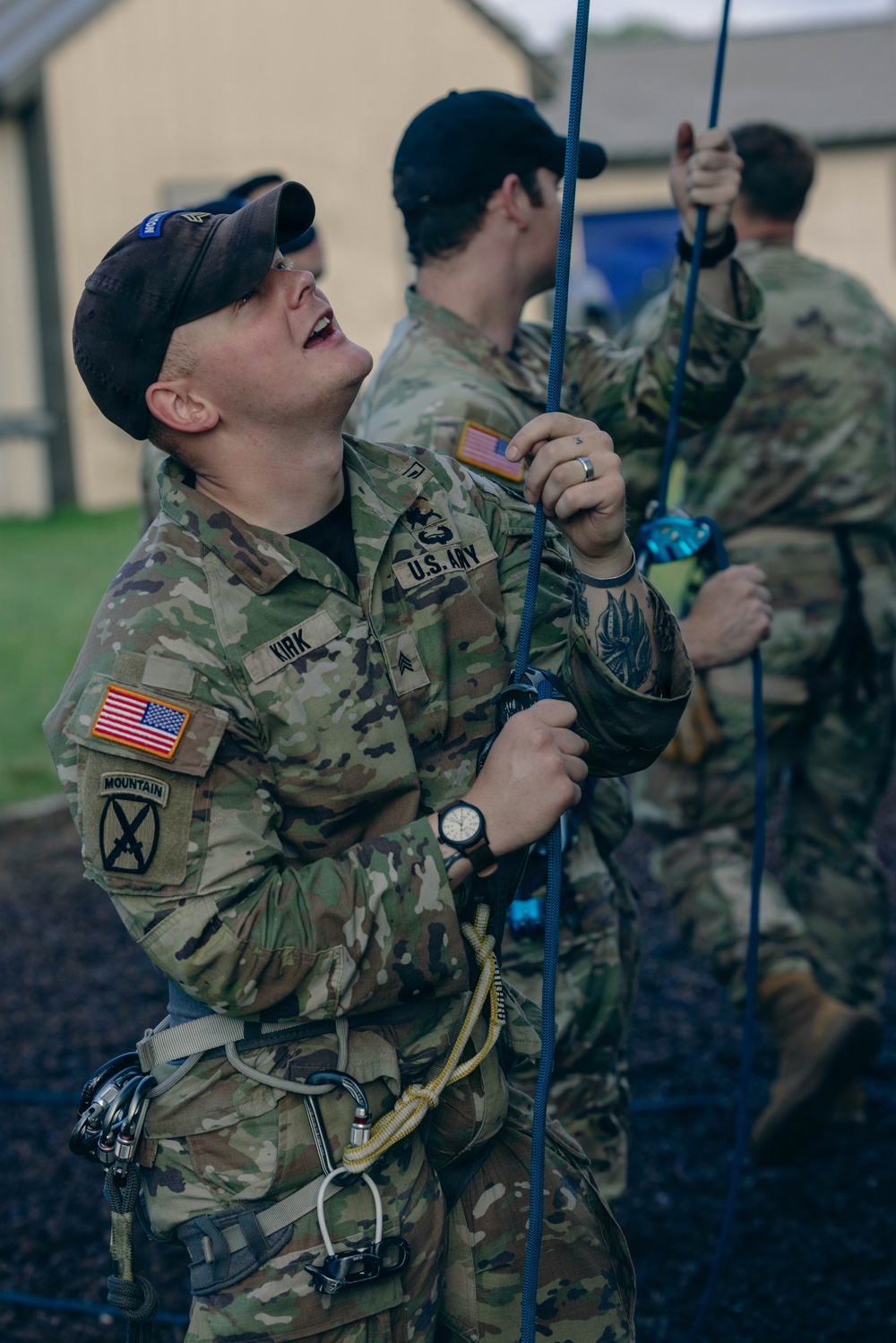 10th Mountain Division Staff Goes Climbing