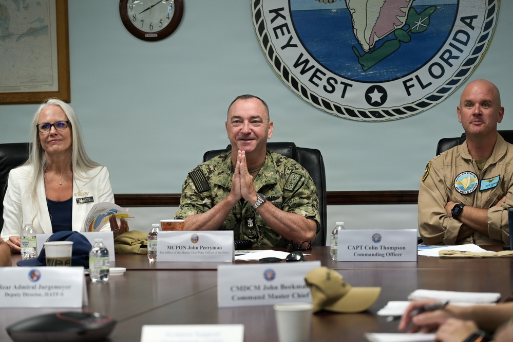 MCPON John Perryman Visits Naval Air Station (NAS) Key West