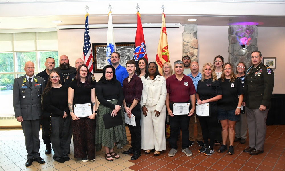 Fort Drum recognizes civilian workforce performance during quarterly awards ceremony
