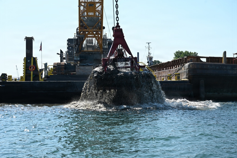 Buffalo Harbor Dredging Supports Safe Navigation