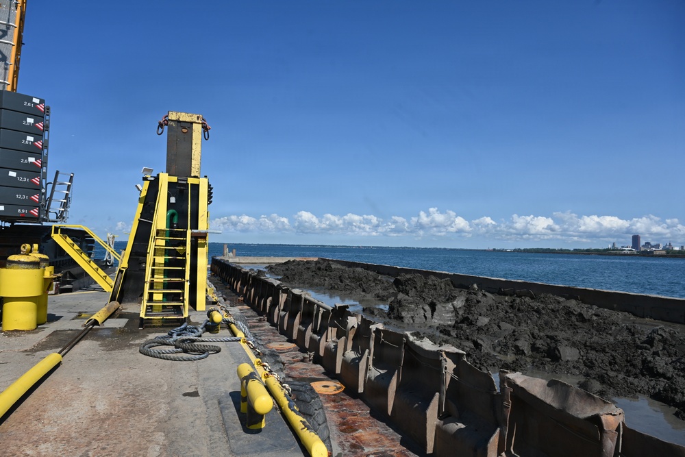 Buffalo Harbor Dredging Supports Safe Navigation