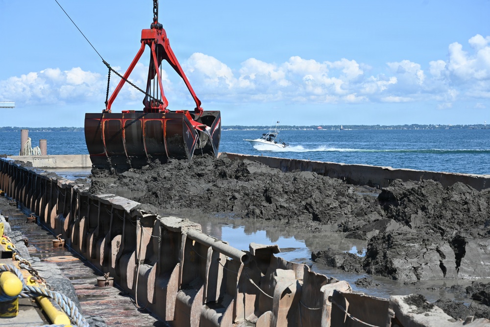 Buffalo Harbor Dredging Supports Safe Navigation