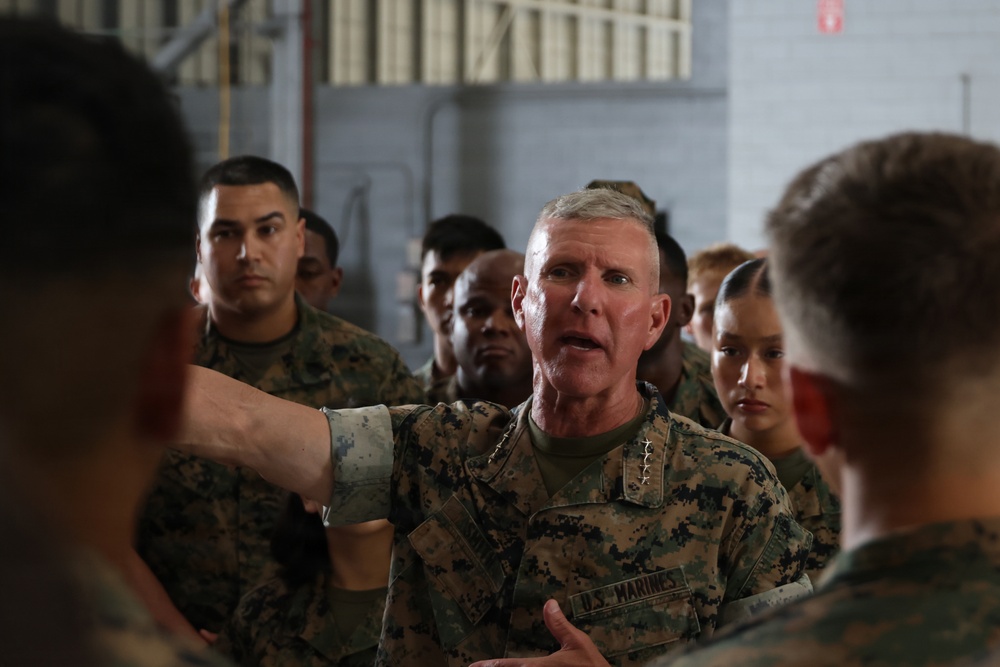 Commandant of The Marine Corps recognizes Marines with MAG-24