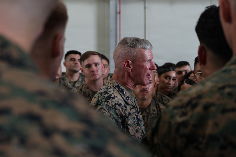 Commandant of The Marine Corps recognizes Marines with MAG-24