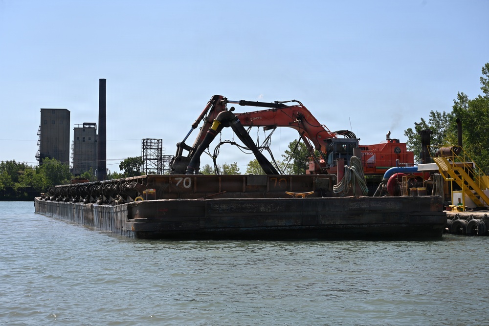 Buffalo Harbor Dredging Supports Safe Navigation