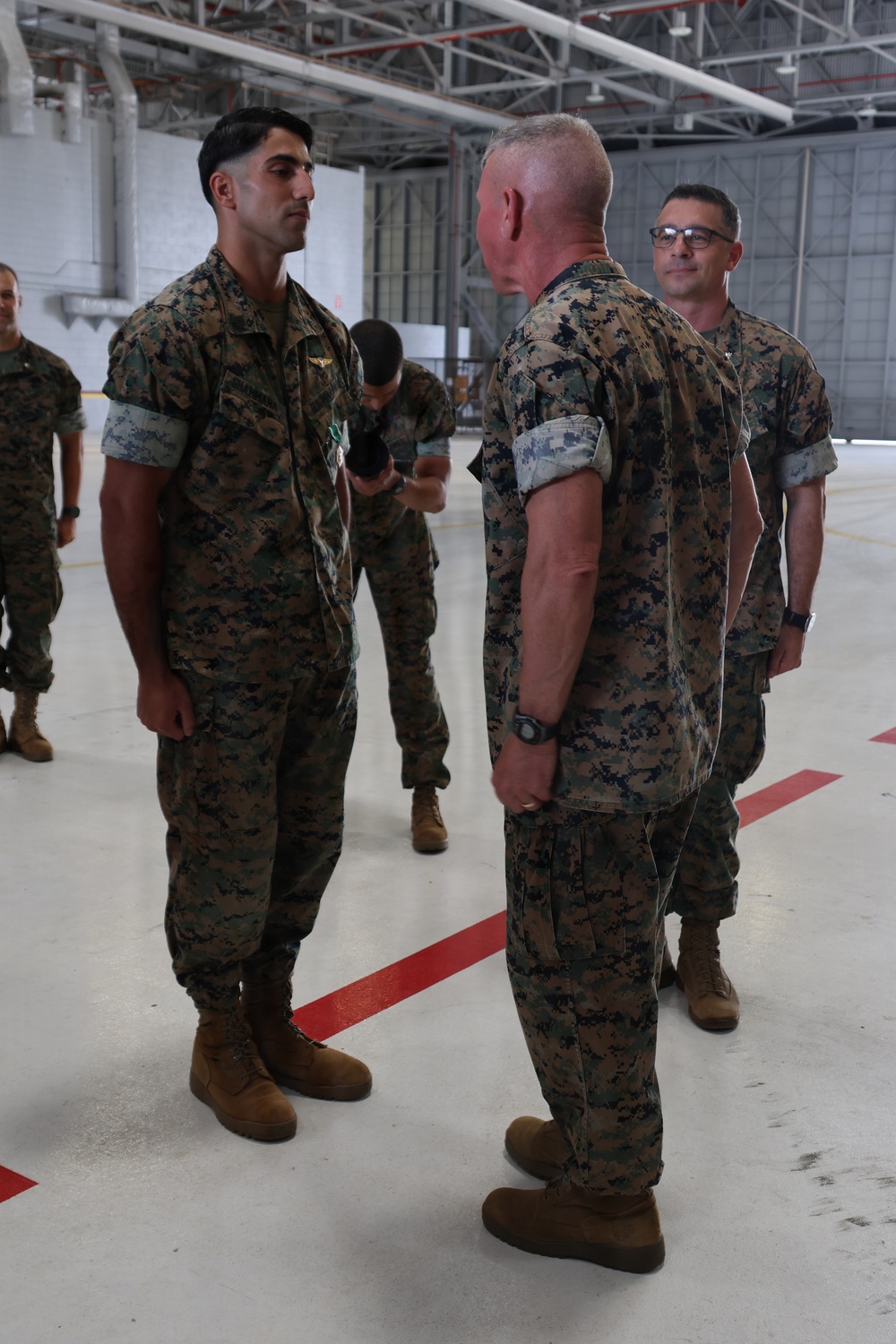 Commandant of The Marine Corps recognizes Marines with MAG-24