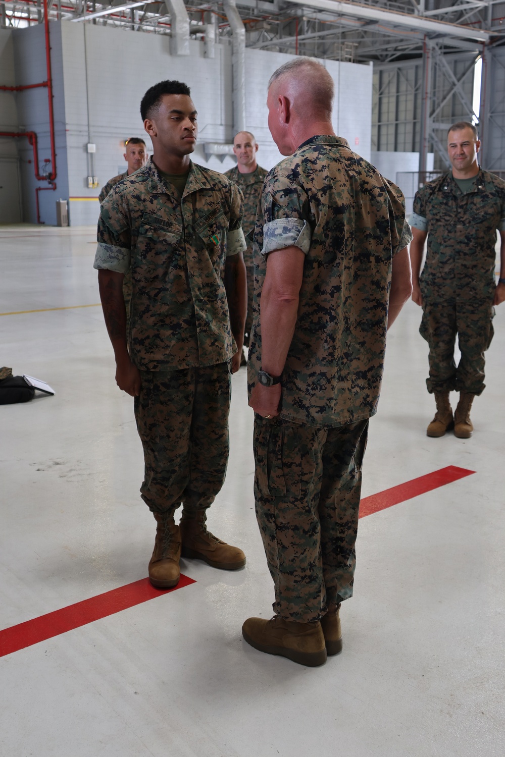 Commandant of The Marine Corps recognizes Marines with MAG-24