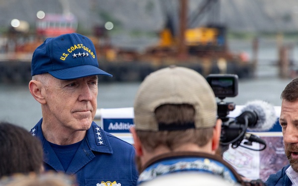 U.S. Coast Guard Air Station Kodiak Conducts Search and Rescue Demonstration during DHS Secretary, USCG Commandant and Alaska Sen. Sullivan visit
