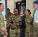 USAR MEDCOM Soldier Receives 86th Division Command Sgt. Maj. Coin