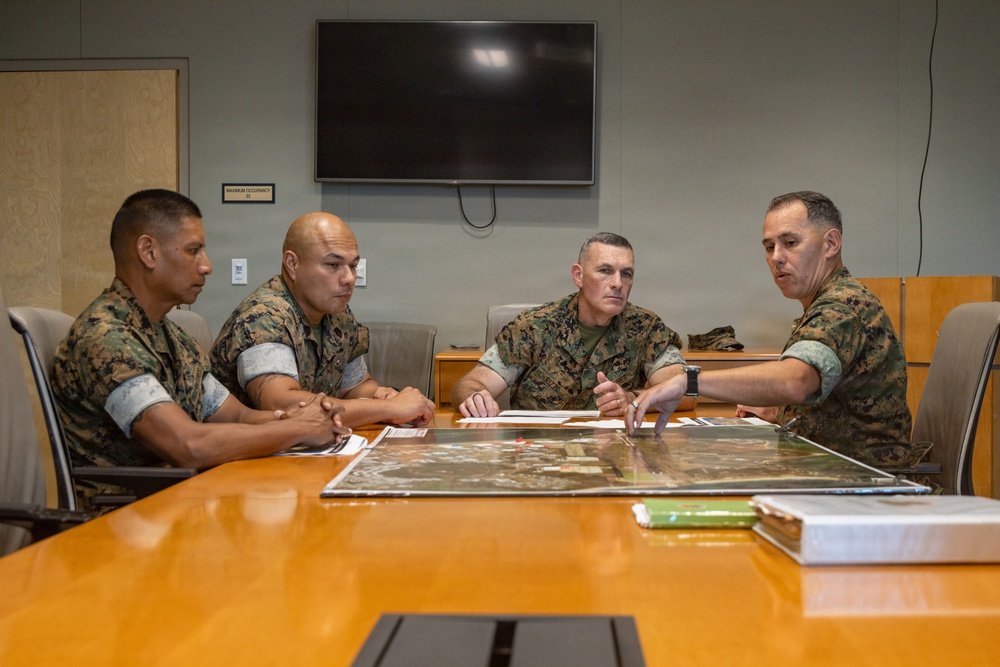 Brigadier General Rizzo Tours MCBH