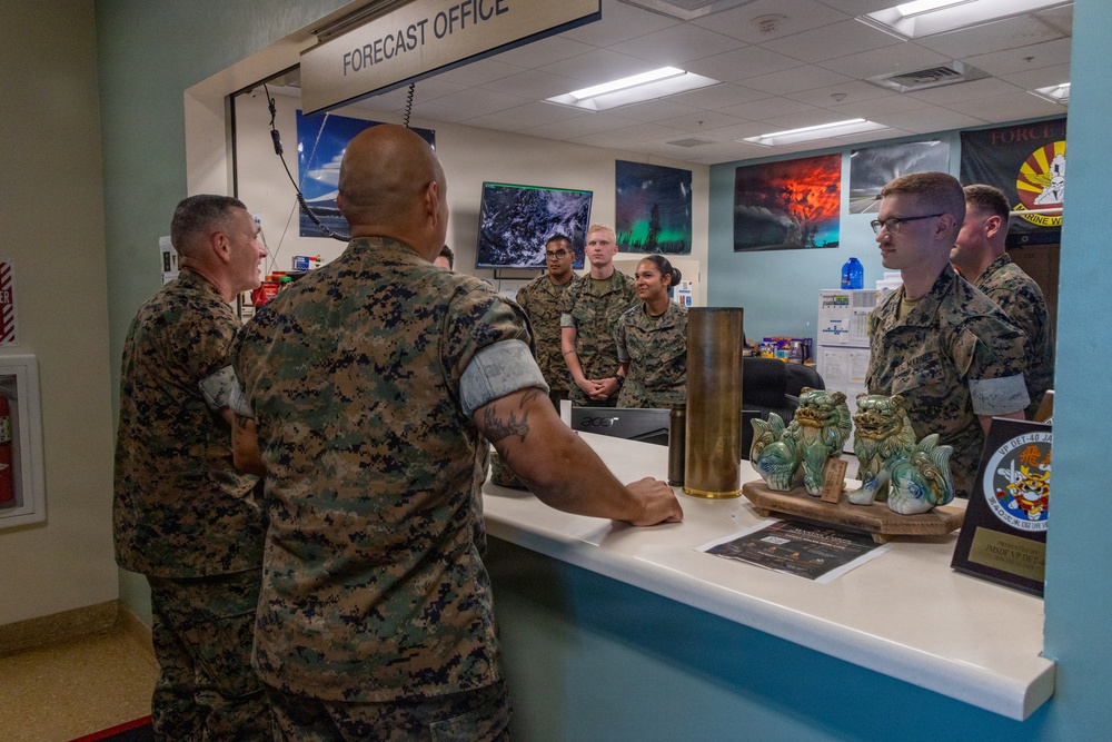 Brigadier General Rizzo Tours MCBH